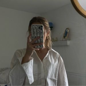 iPhone 11 Pro Max Silver Aesthetic Phone Case